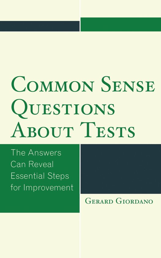 Common Sense Questions about Tests - cover