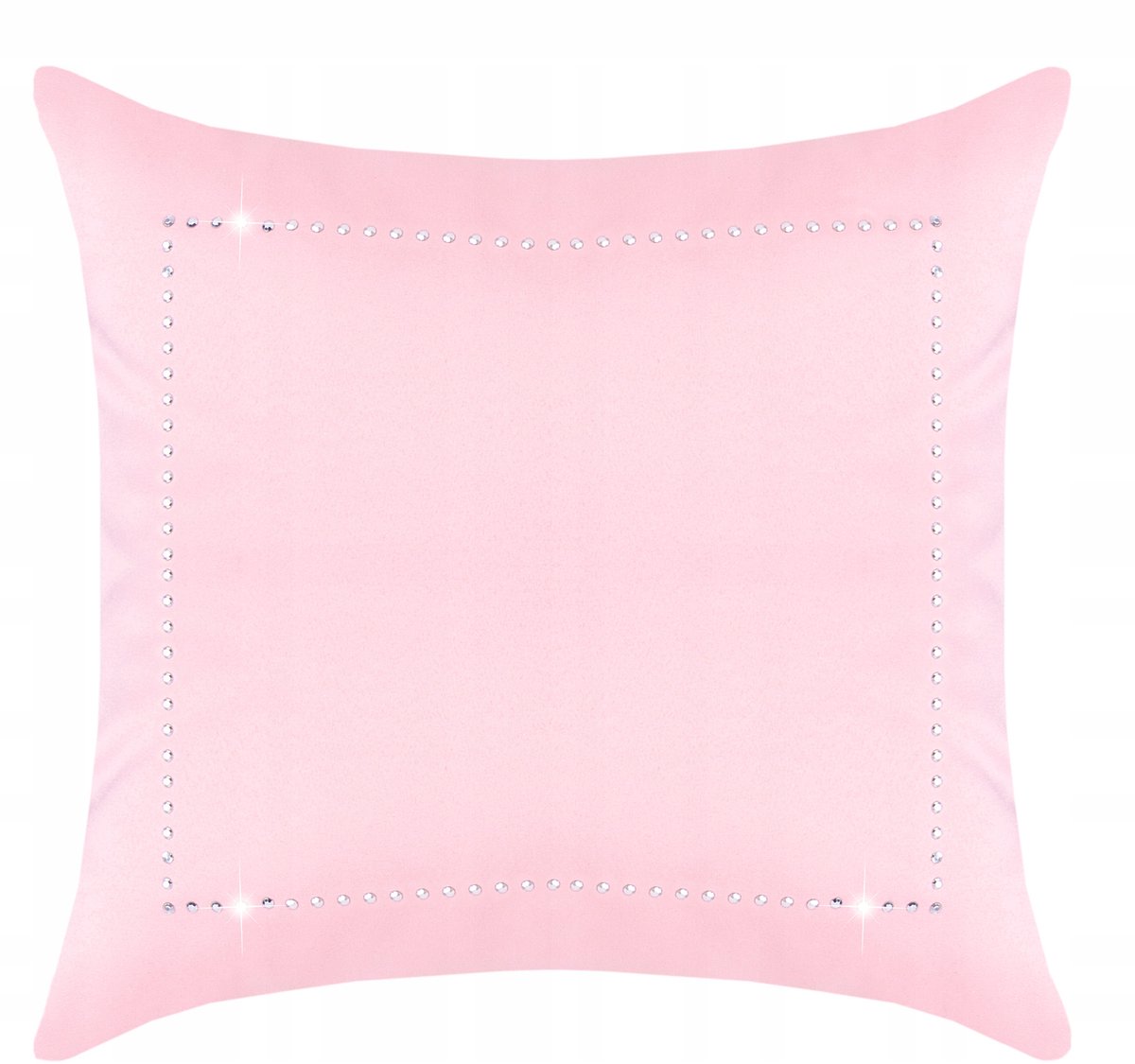 Glamour Sierkussen 40x40 cm Poederroze - Pluizig Zacht & Vlekbestendig