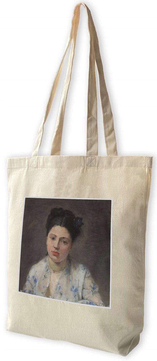 Shopper Tas met Print 'Jonge Vrouw Berthe Morisot' - Katoen
