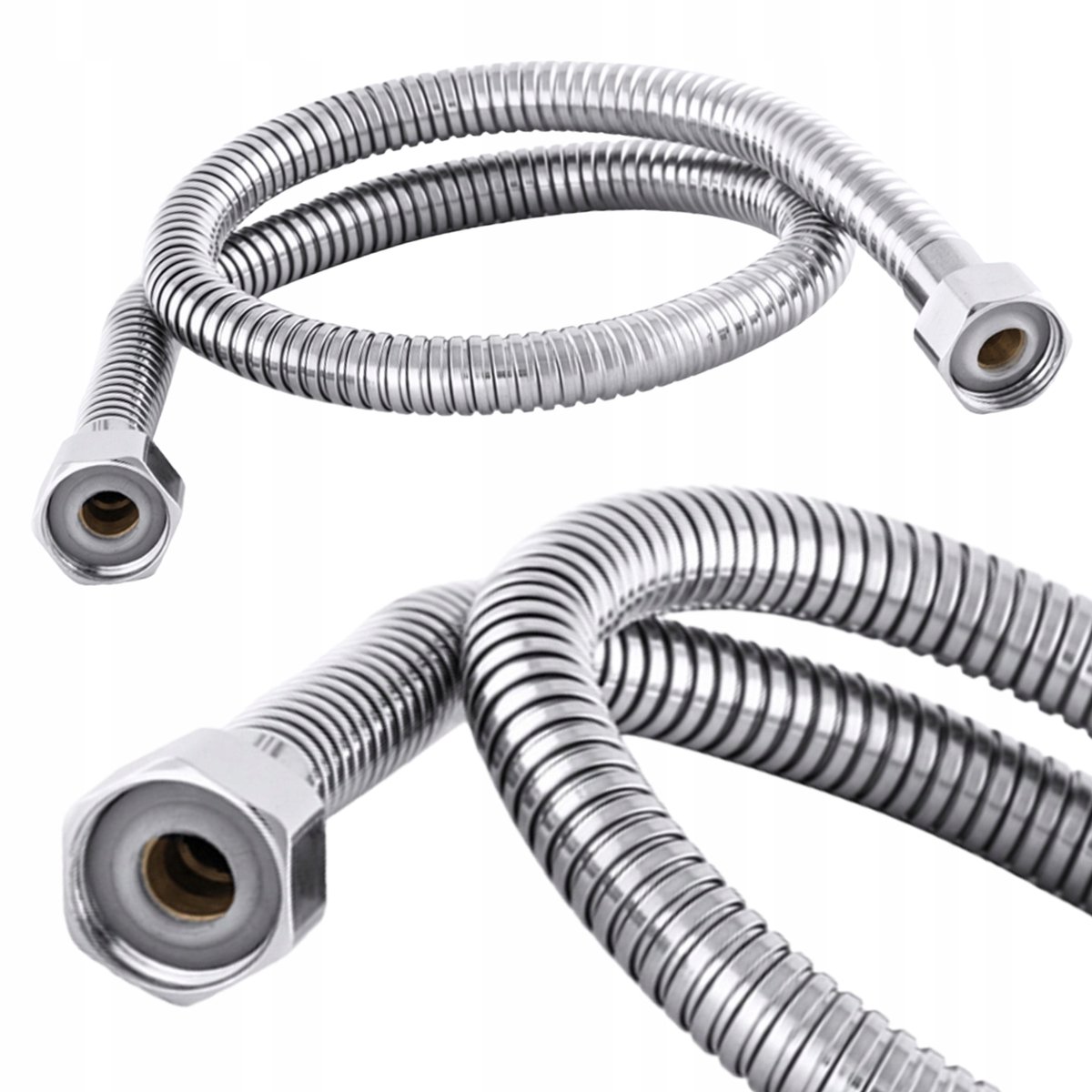 Doucheslang 70cm Chroom 1/2 Inch - Badkamer Flexibel