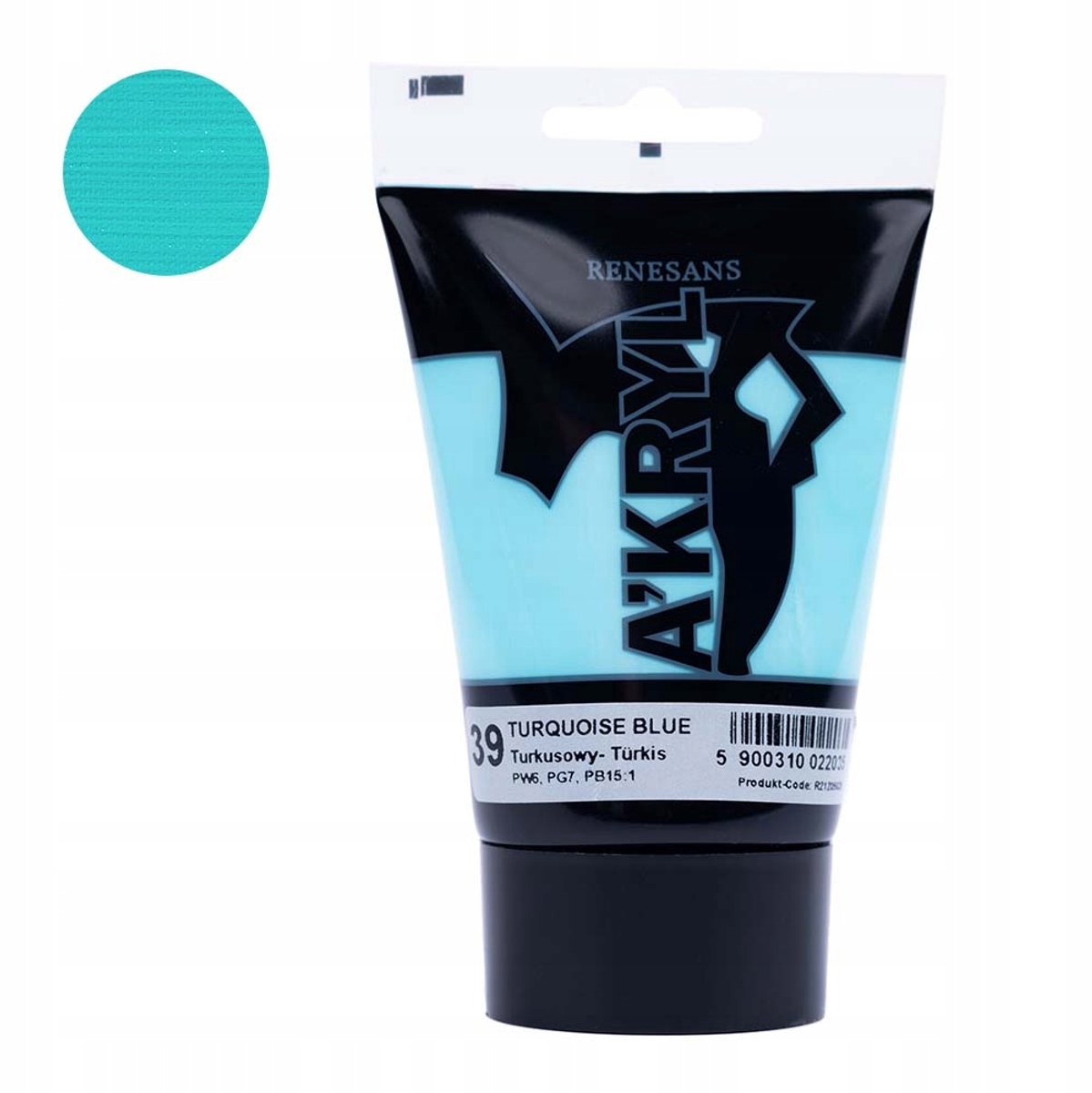 Renesans A'kryl 100ml Acrylverf - Turkoois