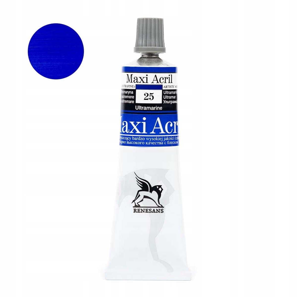 Maxi Acryl Acrylverf 60ml - Ultramarijn Blauw