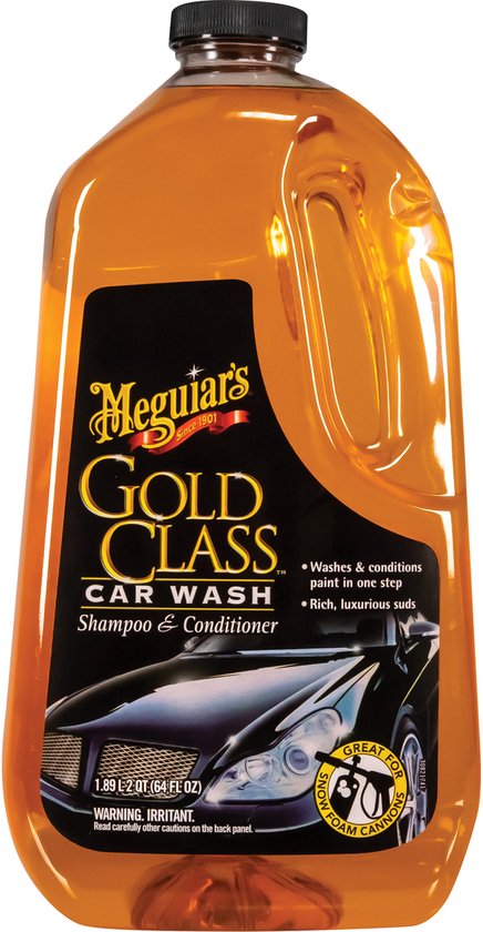 Meguiar's Gold Class Car Wash Autoshampoo & Conditioner - 1,89l