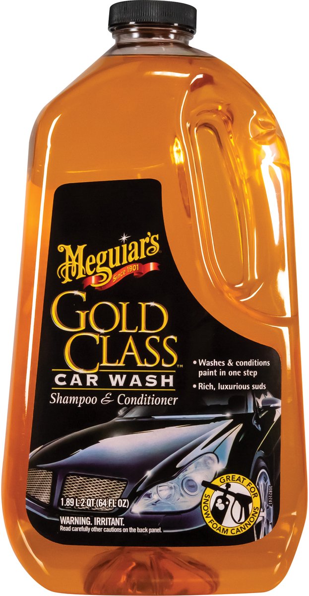 Meguiar’s Gold Class Car Wash – 1,89L – Luxe Autoshampoo & Conditioner – Glans & Lakverzorging