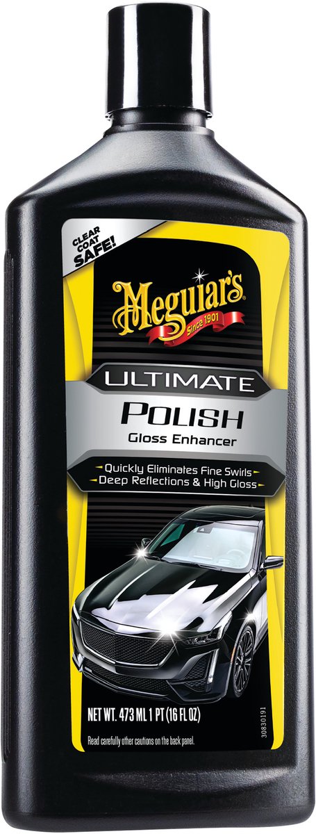 Meguiar's Ultimate Polish -Polijstmiddel - Krassenverwijderaar - Polijstmiddel voor autolak - 473 ml – foto 2