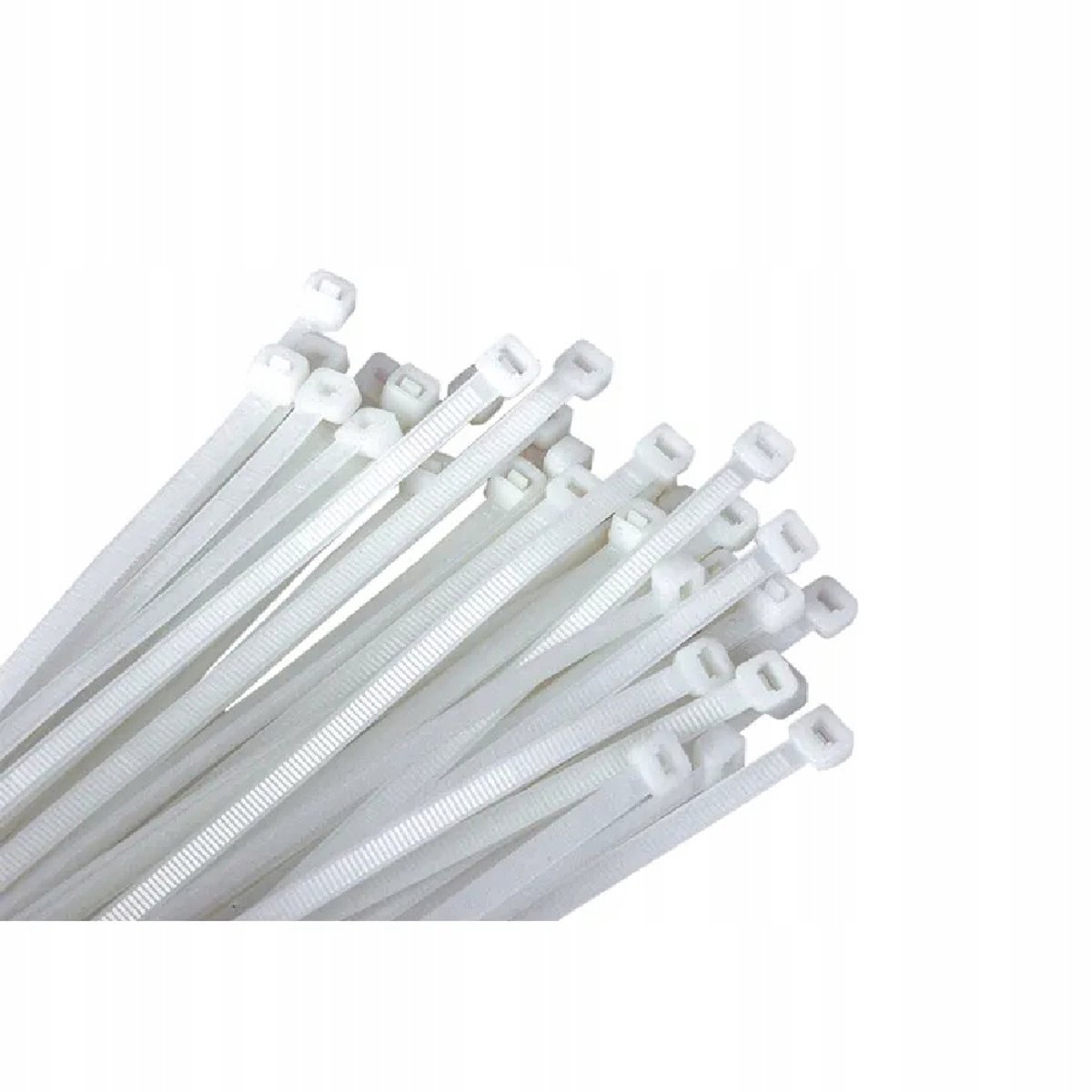 Kabelbinders 2,5 mm x 100 mm Wit - 100 stuks