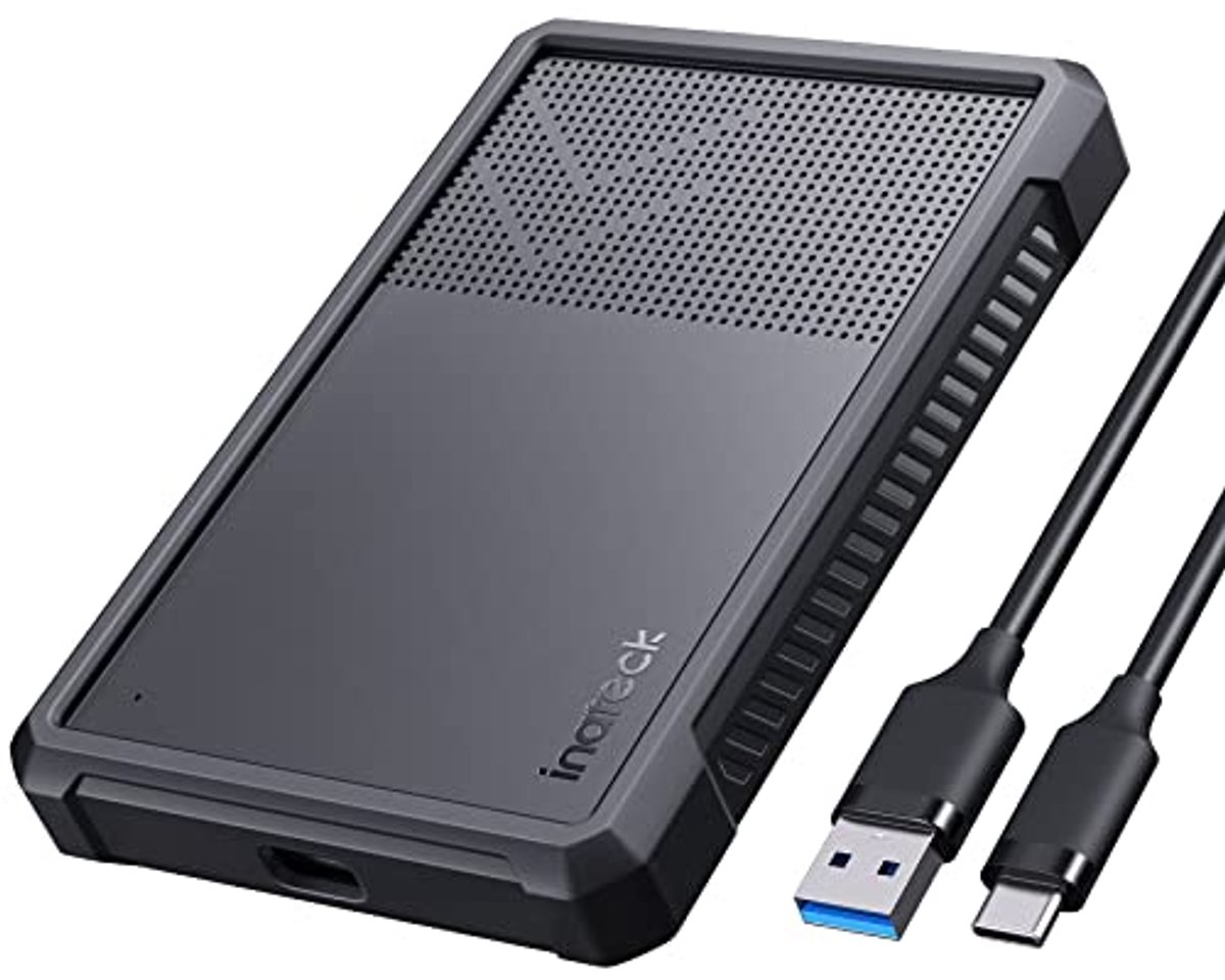 Harde Schijf Behuizing USB 3.2 Gen 2 voor 2,5 Inch SSD's en HDD's tot 6 Gbps met UASP