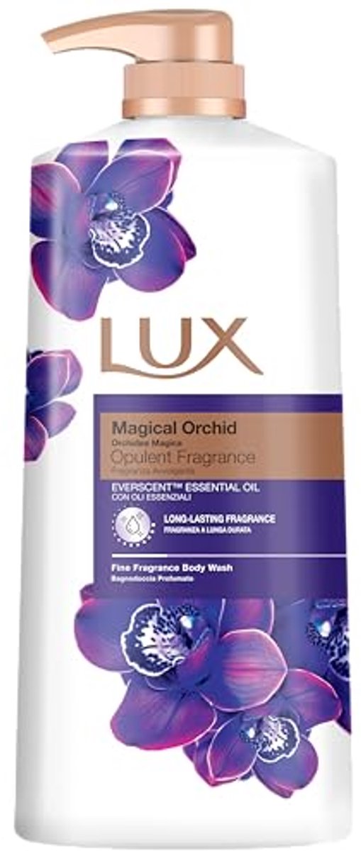 Magische Orchidee Lichaamswas met Jeneverbesolie - Kalmerende en Voedende Douchegel - Aromatische Badzeep voor Vrouwen - 1L