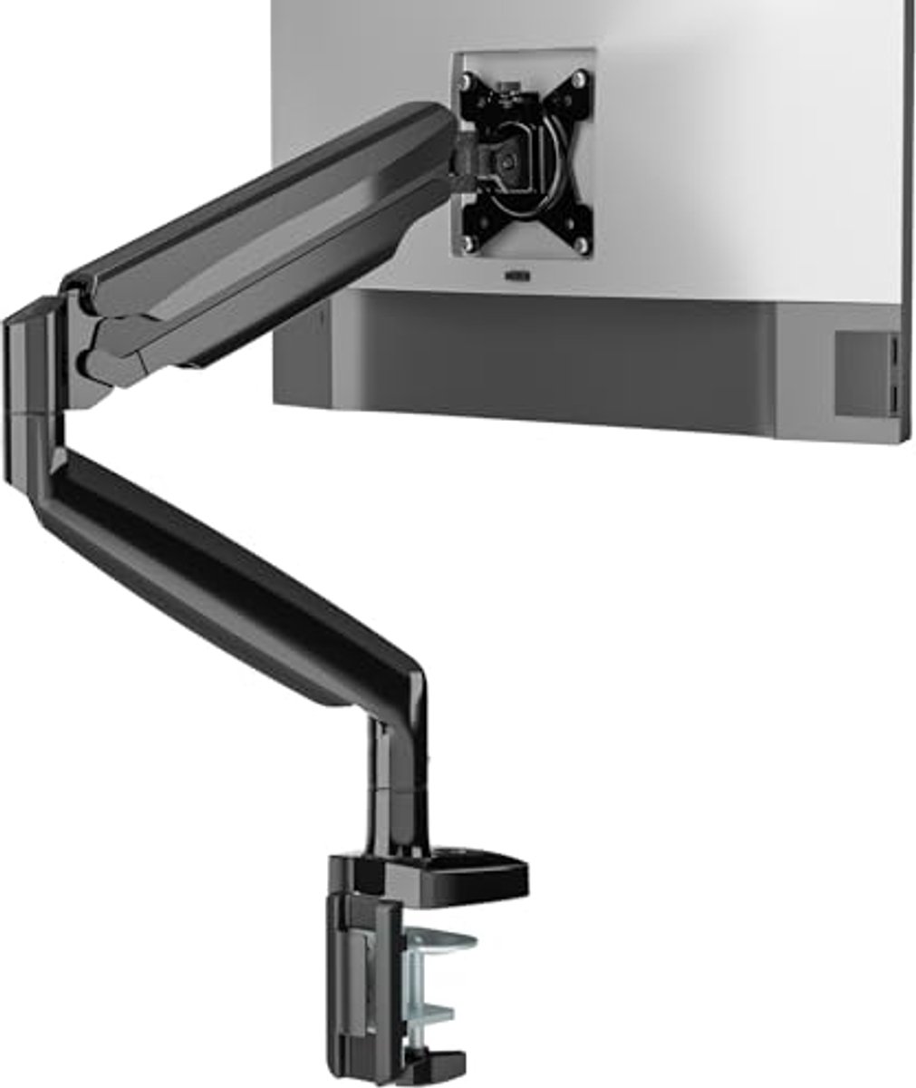 Enkele monitorarm voor 13 tot 35 inch schermen - Zwart