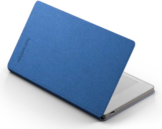 reMarkable Paper Pro Move Mosaic Weave Book Folio Blauw