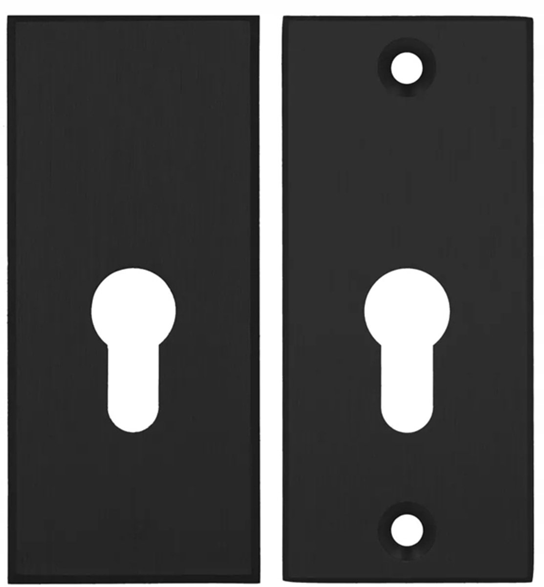 Royal Buitenschild Zwart Aluminium - 117mm