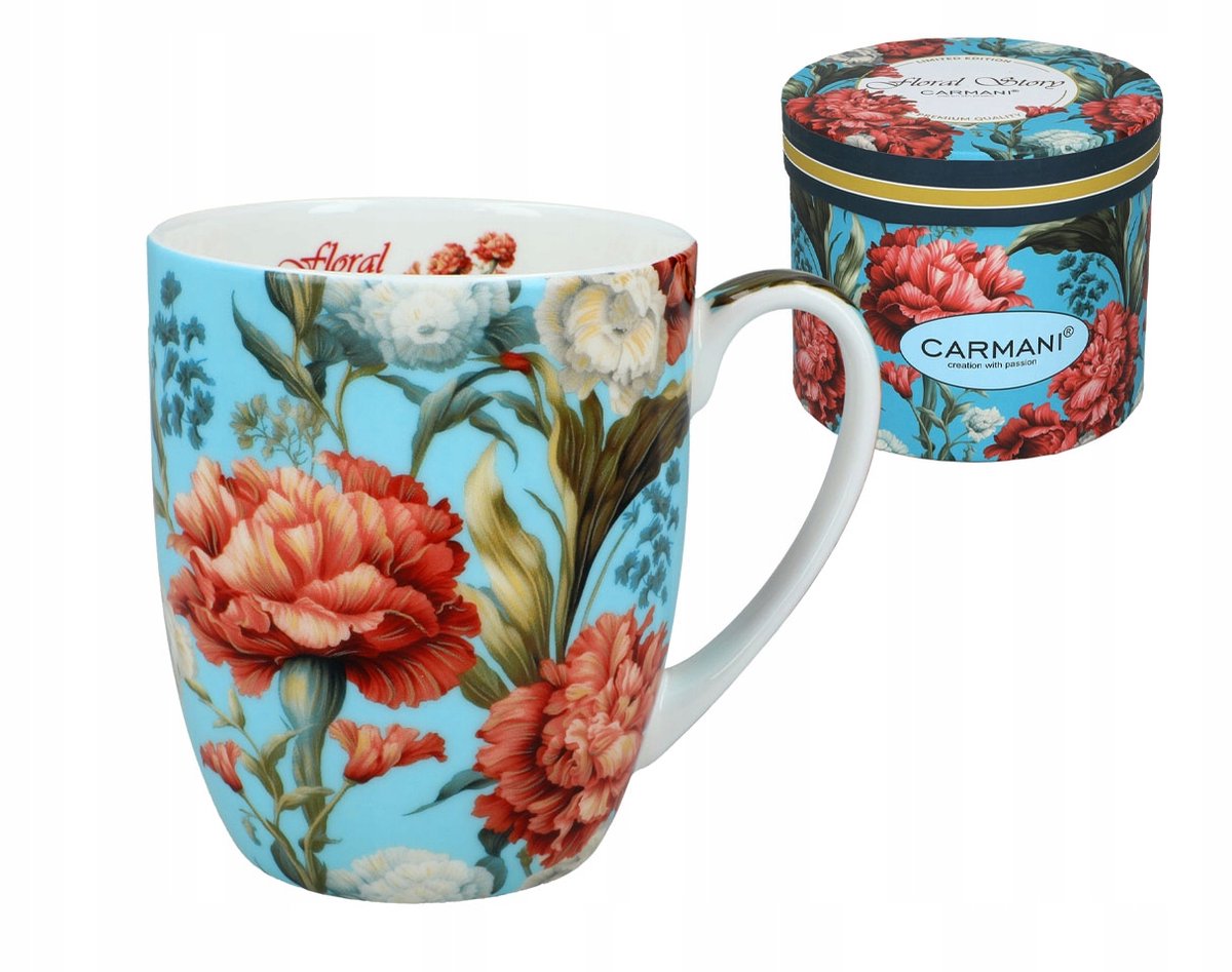 Carmani Mok - Bloemendesign - 400ml porselein
