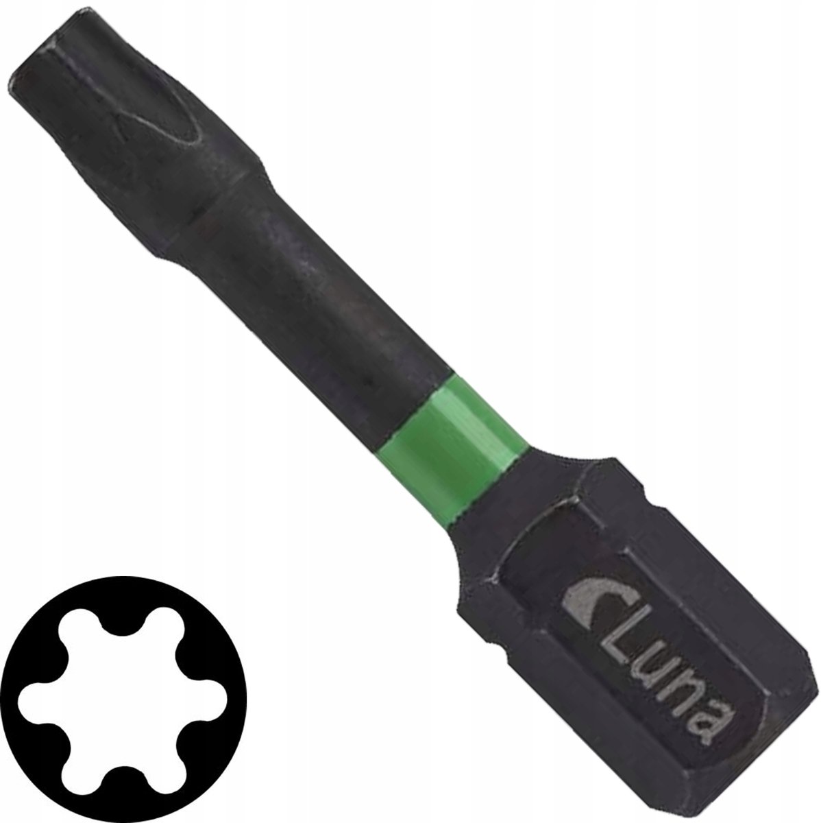 Luna Impact Torx TX25 Schroefbits 32mm - 2 Stuks