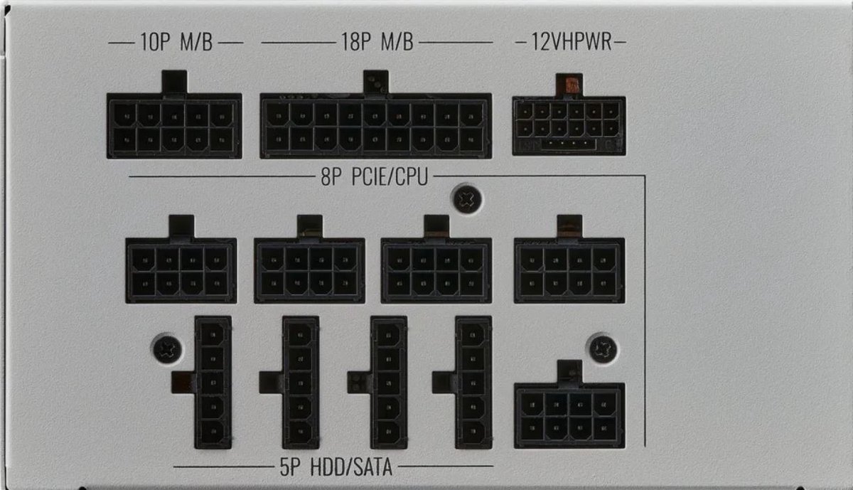 Cooler Master Mwe Gold 1050 V2 Atx 3.1 White Edition - Voeding - Atx12V 3.1 -