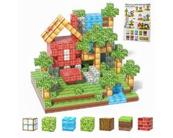 Magic toy Magnetische blokken - 100 stuks - Magnetic cubes - Magnetisch bouwspeelgoed - Magnetisch speelgoed - Magnetic tiles - Magneten speelgoed - Montessori speelgoed - Educatief speelgoed - Magnetische bouwstenen - Craft je eigen wereld