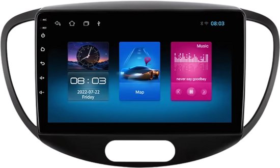 autoradio met internet en karkit ingebouwd voor Hyundai I10 - Advertentie 1414938