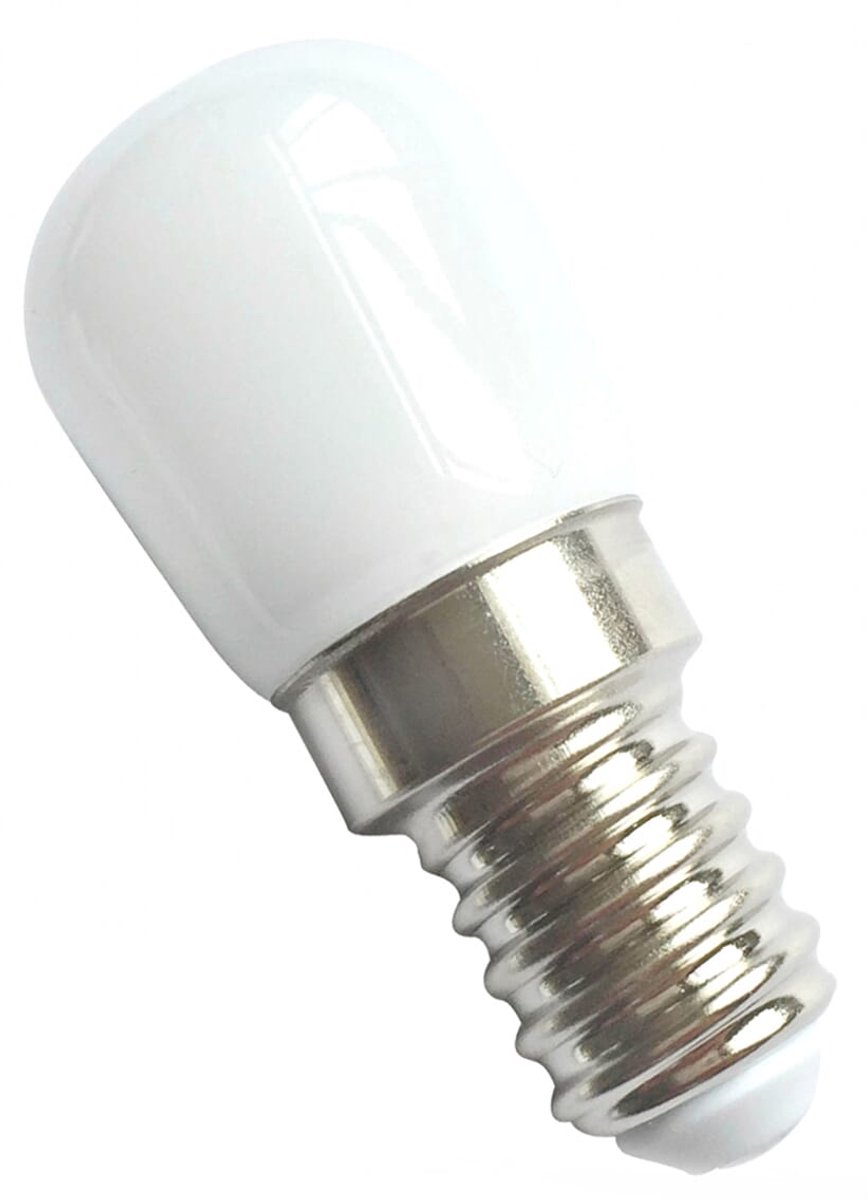 Spectrum - LED koelkast lamp - E14 fitting - 2,5W vervangt 16W - Daglicht wit 6500K - 25x58mm