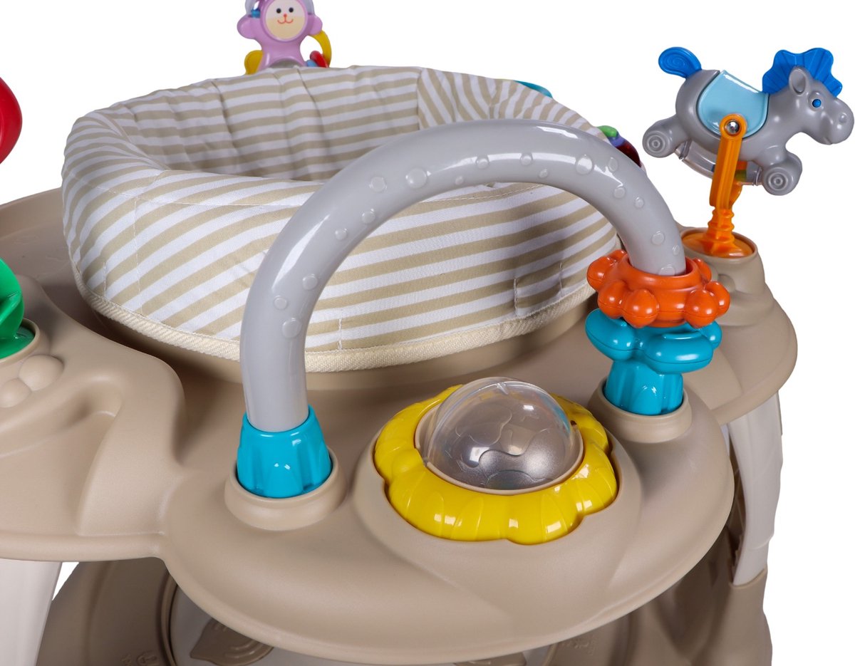MamaLoes Activity Center - Jolly - Beige - Activiteiten Tafel - Activiteitenbord - Baby Bouncer - Baby Jumper — afbeelding 12