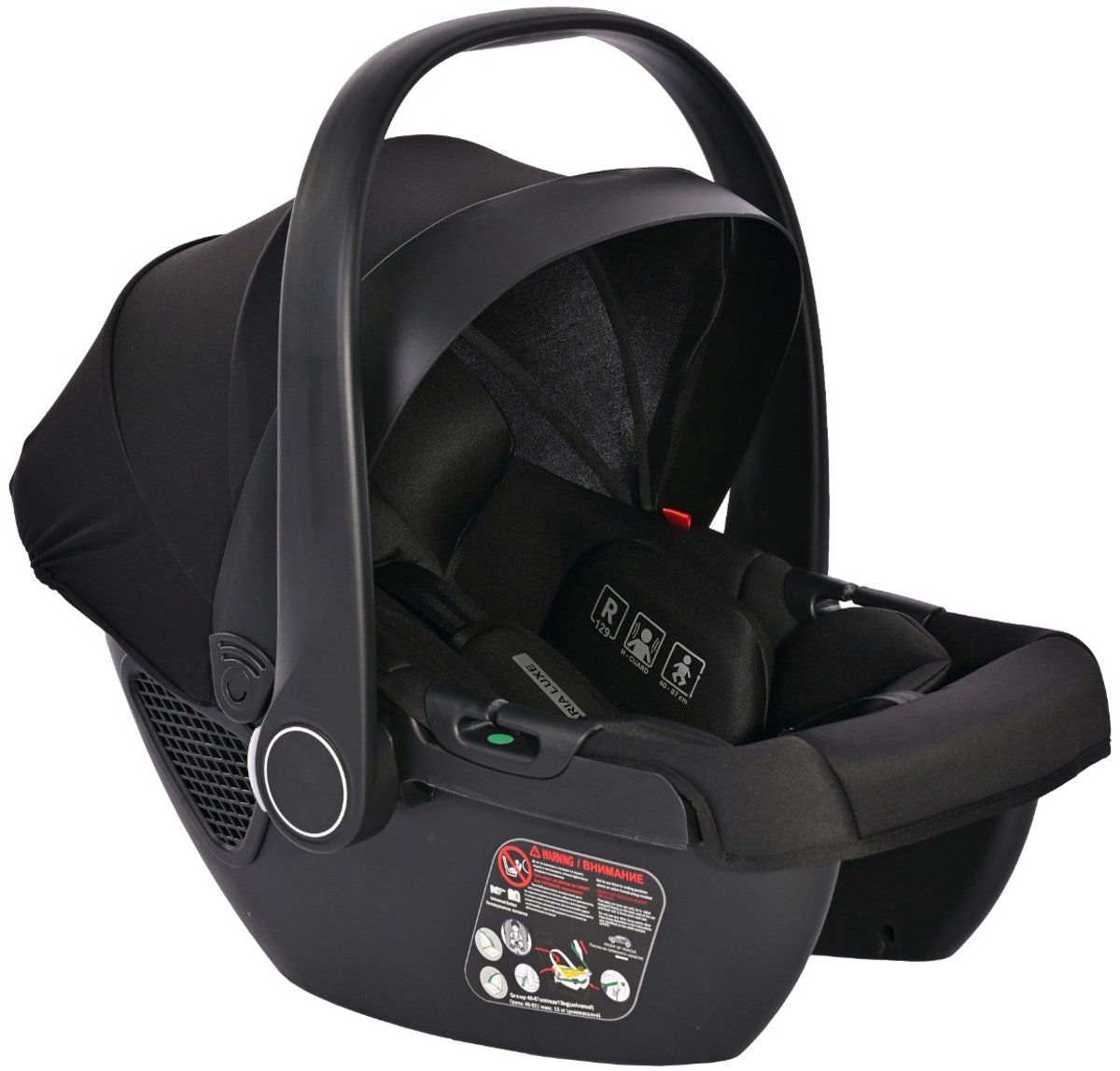 Lorelli Aria Luxe Black 40-87 cm i-Size Autostoel