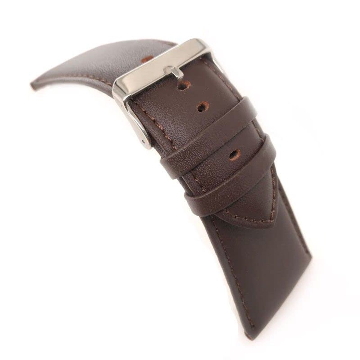 Brede Horlogeband van Rundleer voor Stijlvolle Uiterlijk - Ref 302EA