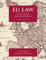 Text, Cases, and Materials- EU Law