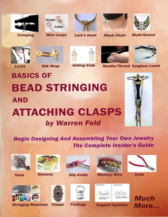 Basics Of Bead Stringing And Attaching Clasps - cover