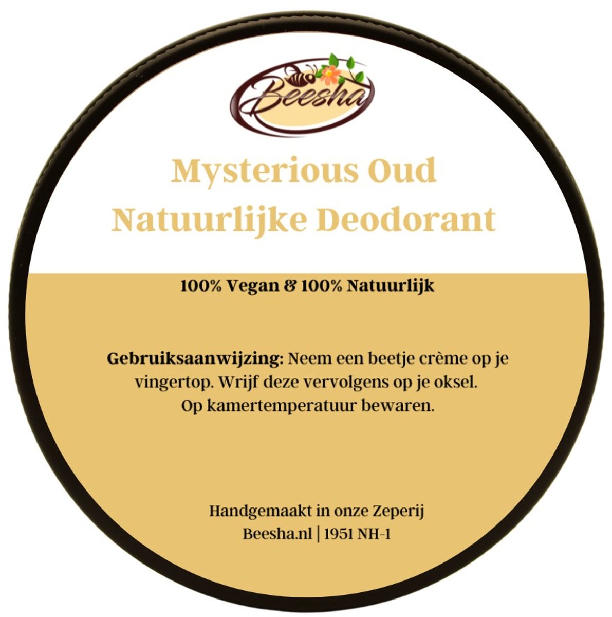 Beesha - Deodorant Mysterious Oud
