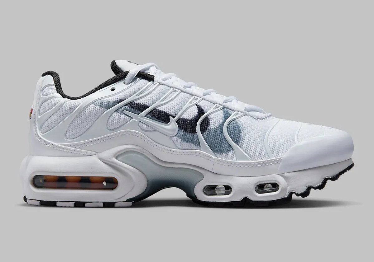 Sneakers Nike Nike Air Max Plus “”Stencil Swoosh Wit