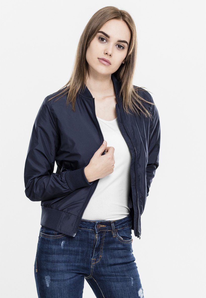 Urban Classics Light Bomber Jacket L Blauw