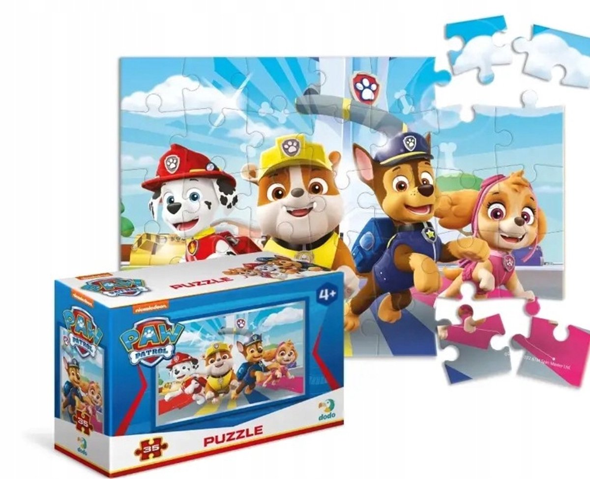 Paw Patrol Minipuzzel 35 Stukjes - Leuk Voor Kinderen