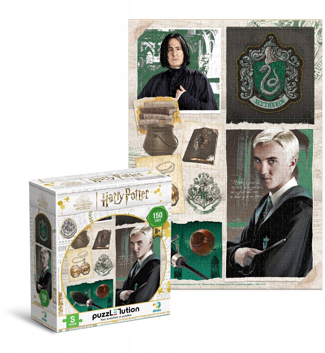 Dodo Harry Potter Zwadderich puzzel 150 stukjes