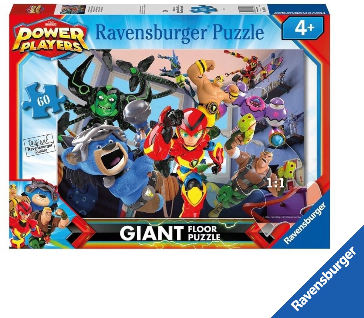 Ravensburger Power Players 60-delige Puzzel