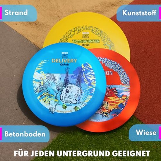 Eurodisc Discgolf start set standaard van Merkloos — afbeelding 2