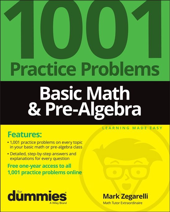 Basic Math & Pre-Algebra - cover