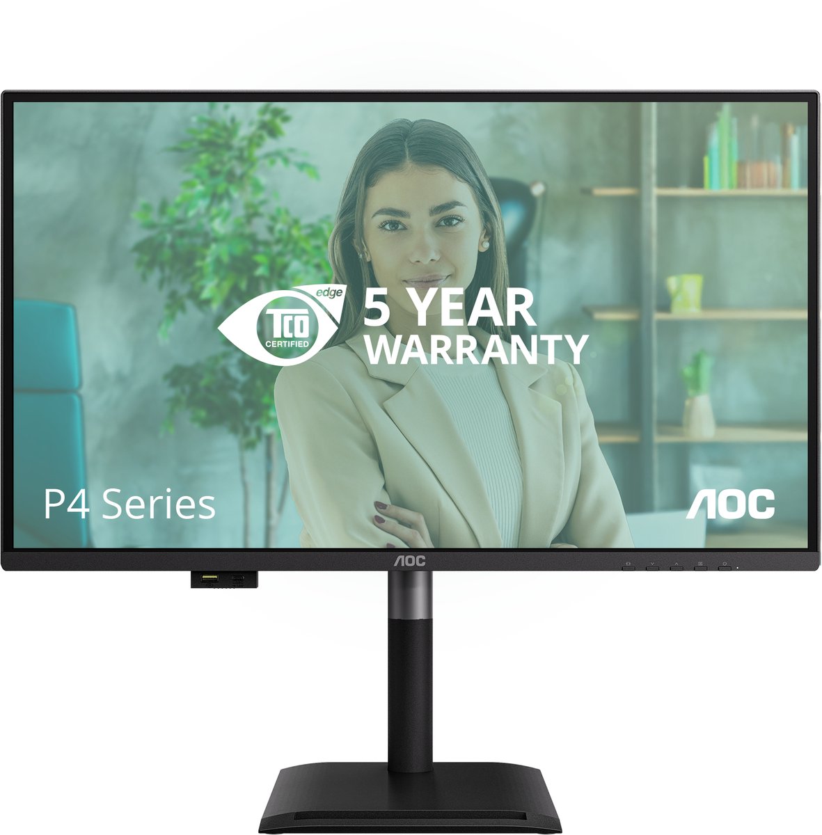 AOC – Q27P4U – 68,6 cm QHD Monitor – IPS – 120 Hz
