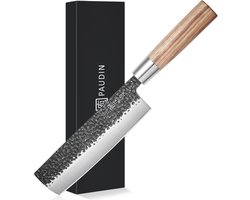 PAUDIN HB7 Nakiri Mes - 17,5 cm - Japans mes - Groentemes - Keukenmes