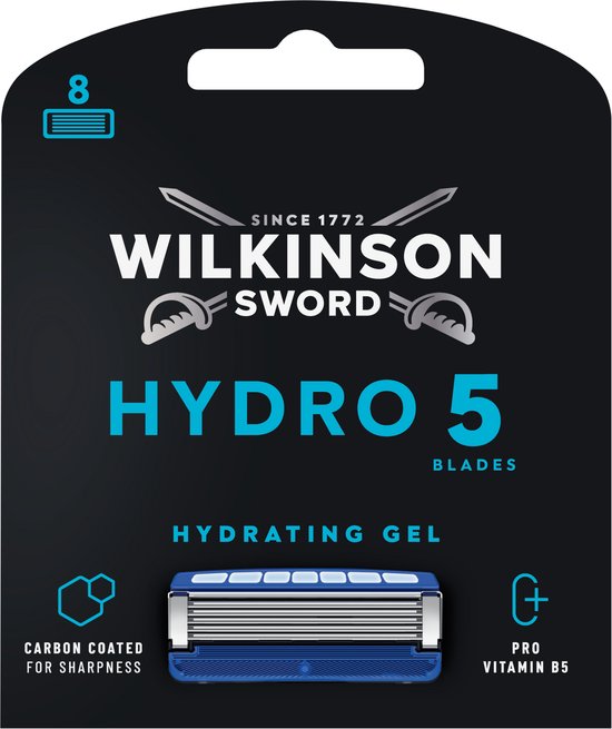 Wilkinson Men Lames de rasoir Hydro 5 Skin Protection 8 pièces
