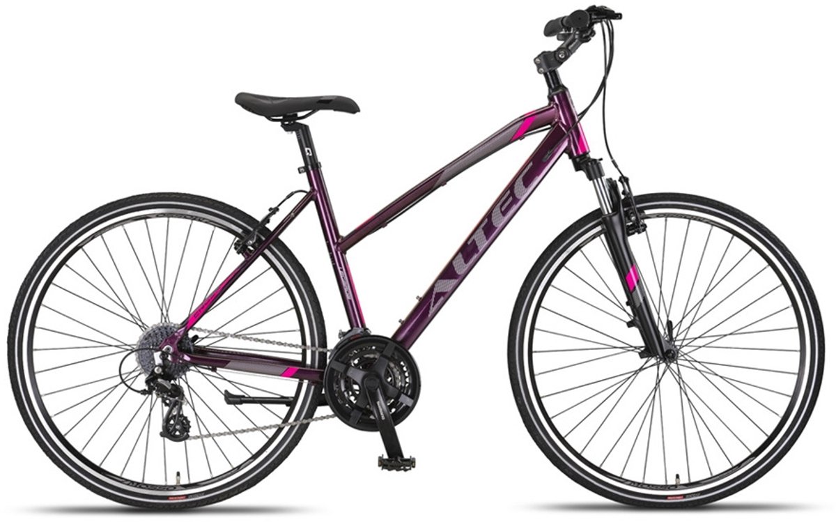Altec Damesfiets Legarda 28 Inch 49 cm Dames 24V V-Brakes Paars