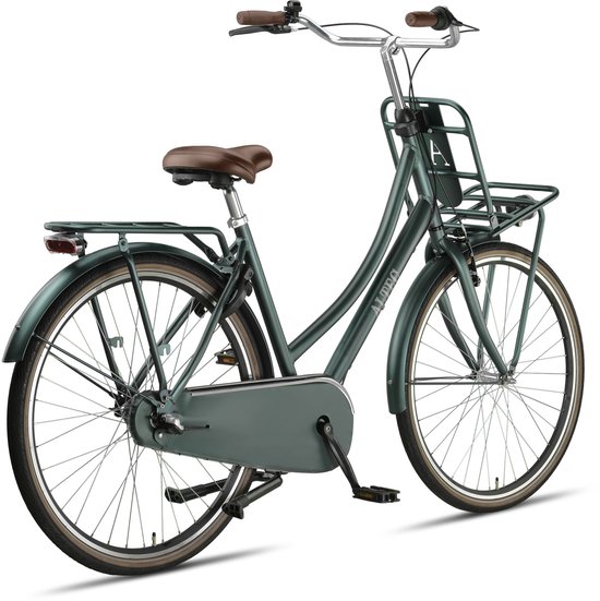 Altec Transportfiets dames Vintage 28 Inch 53 cm Dames 3V Terugtraprem Donkergroen van Altec — afbeelding 2