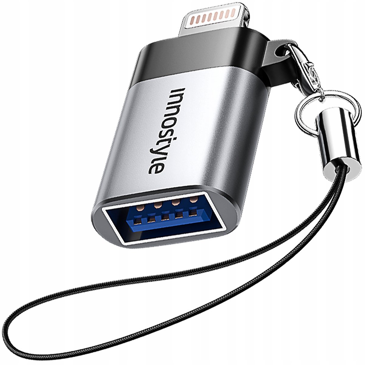 Innostyle Adapter Usb-A 3.0 Naar Lightning Adapter Iphone Ipad 3A Otg