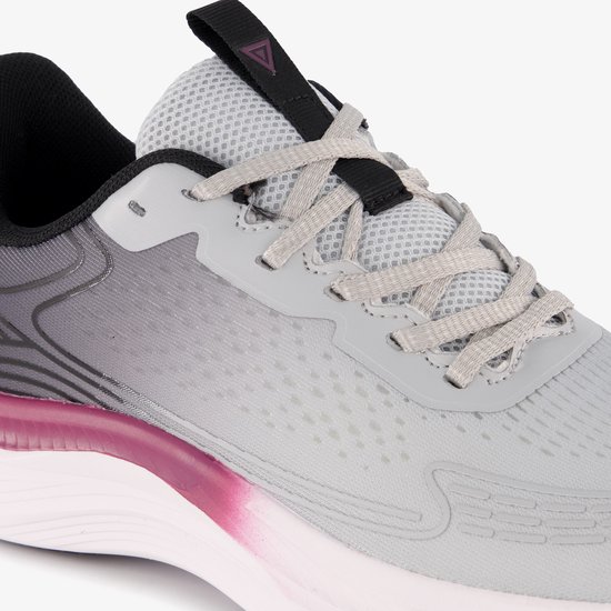 Osaga dames fitnessschoenen grijs roze - Maat 38 - Extra comfort - Memory Foam