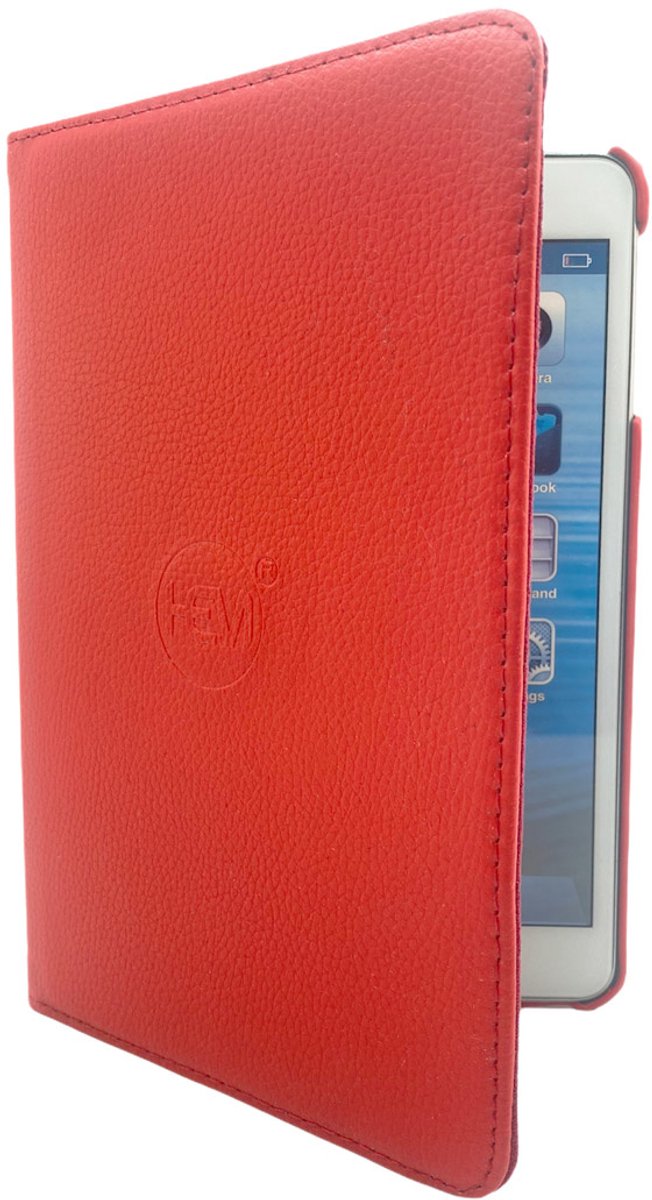 HEM Rode Hoes Geschikt Voor Apple iPad Air (9.7 Inch) – iPad 2017 & 2018 – 360° Draaibare Autowake Cover – Beschermende Bookcase