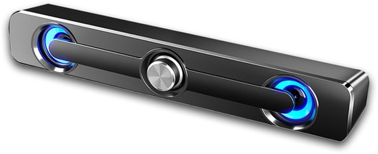 Gloovon V-111 Soundbar met Subwoofer Zwart Bluetooth 5.0 - Soundbar - €35,99