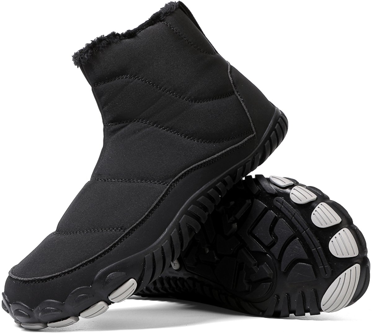DOTALES - WarmStep barefoot schoenen Zwart 39