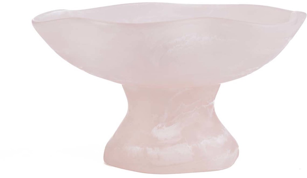 The Resin Organic Fruit Stand - Pink White