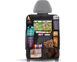Opslag Auto Netje-Achterbak/Kofferbak Organiser - Auto Accessoire-Auto Telefoonhouder-Auto Organizer- Opbergvak-41*62cm-Heeft 10 zakken-Luxe Autostoel Rugleuning Opbergtas opslag-voor dranken,boeken,ipad,Fijn voor kinderen en vakantie