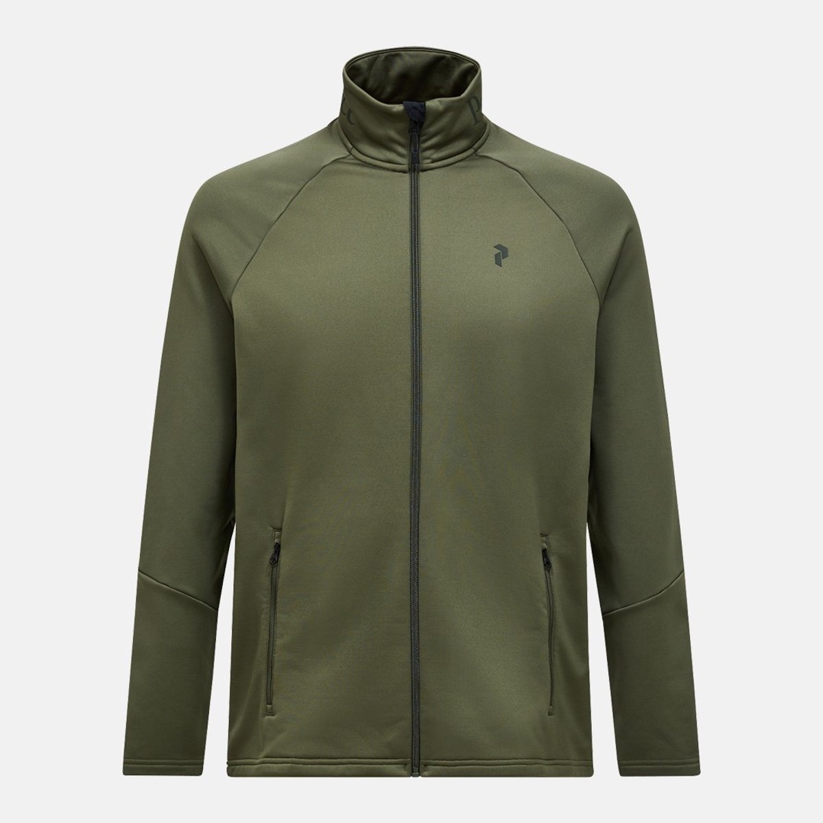 PEAK PERFORMANCE MEN’S RIDER ESSENTIALS ZIP JACKET Pine needle Groen