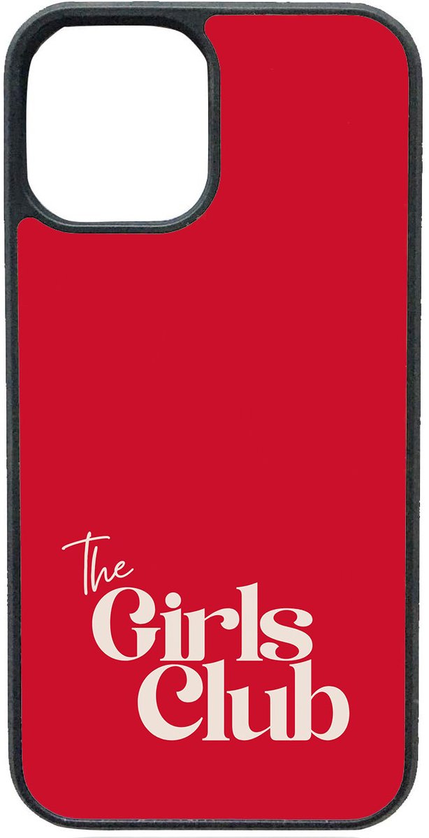 Telefoonhoesje - THE GIRLS CLUB ROOD - Iphone 15 Plus