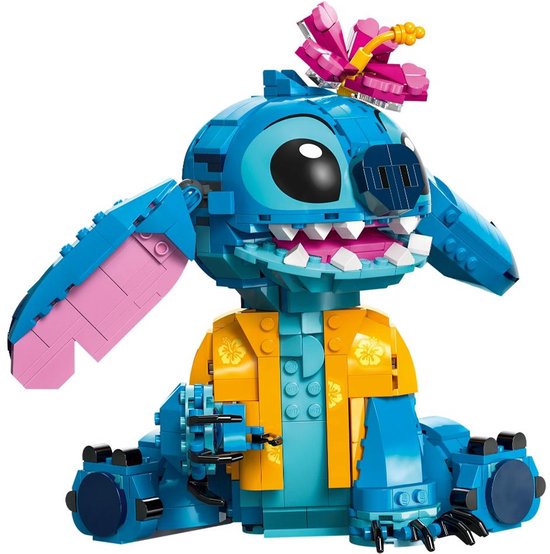 LEGO ǀ Disney Stitch, Jouet de Construction pour Enfants, Set avec Cornet de Glace, Figurine à Construire, Idée Cadeau pour Les Filles et Garçons Dès 9 Ans Fans du Célèbre Film Lilo et Stitch 43249