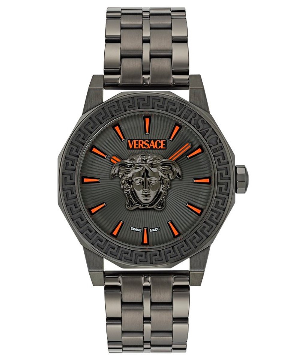 Versace Medusa Deco VE9I00524 Horloge - Staal - Grijs - Ø 43 mm